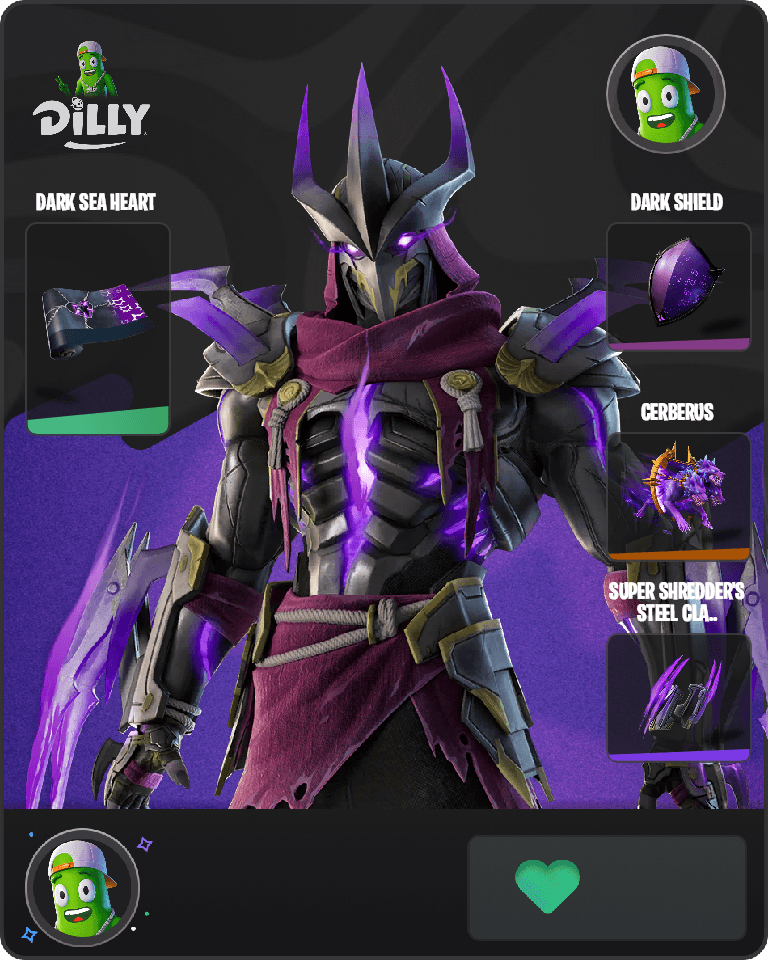 Super Shredder Fortnite combo