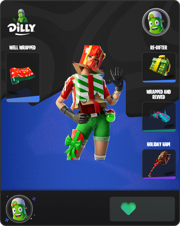 Holiday Boxy Fortnite combo