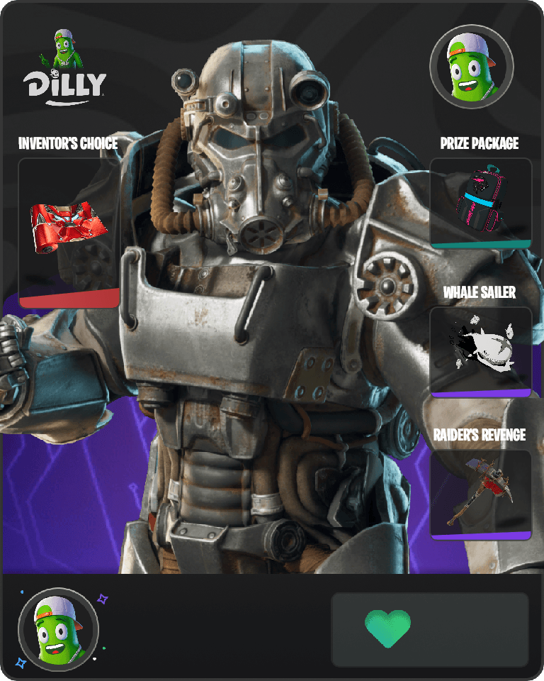 T-60 Power Armor Fortnite combo