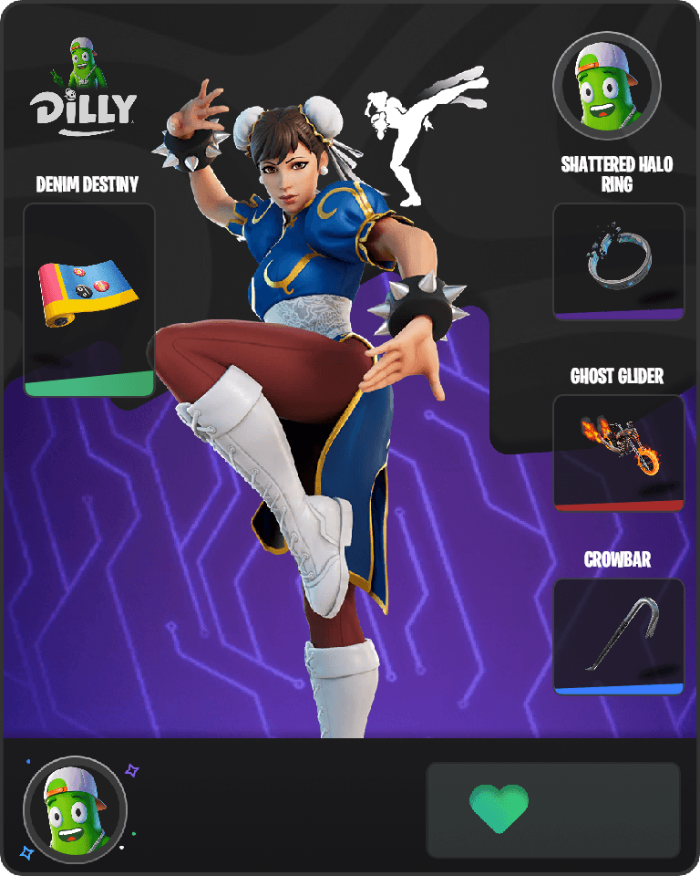 Chun-Li Fortnite combo