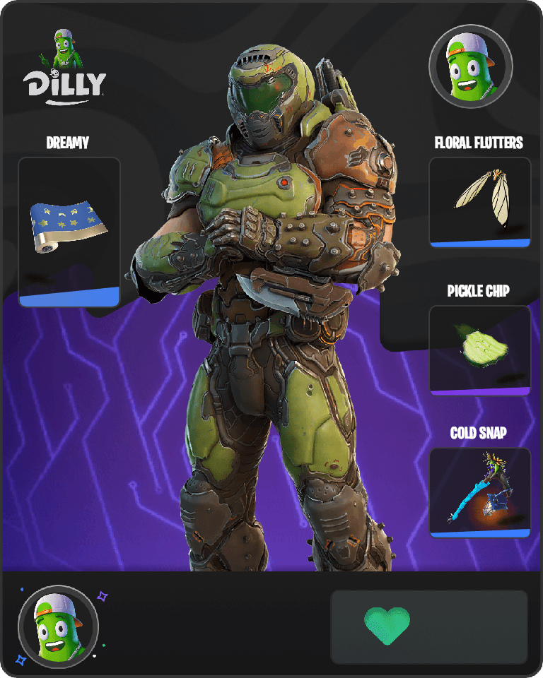 Doom Slayer Fortnite combo