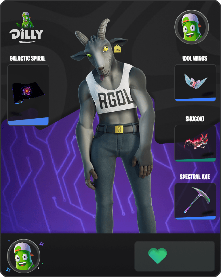 A Goat Fortnite combo