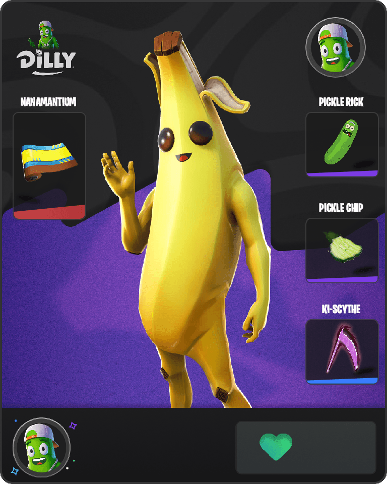 Peely Fortnite combo