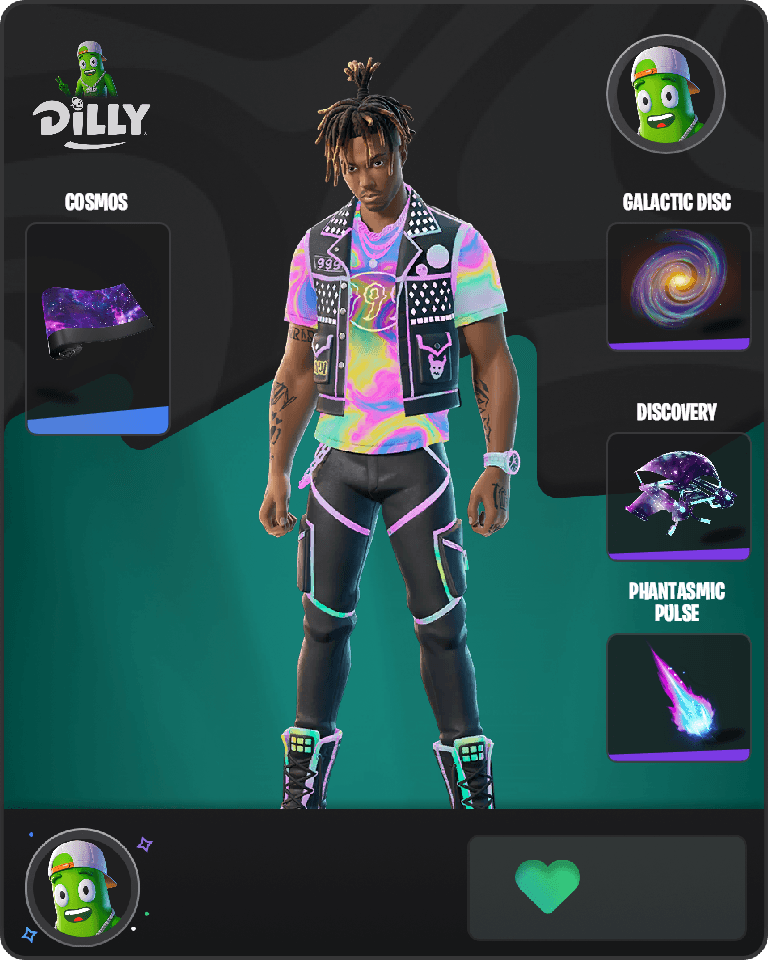 Juice WRLD Fortnite combo