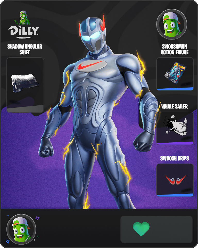 Swooshman Fortnite combo
