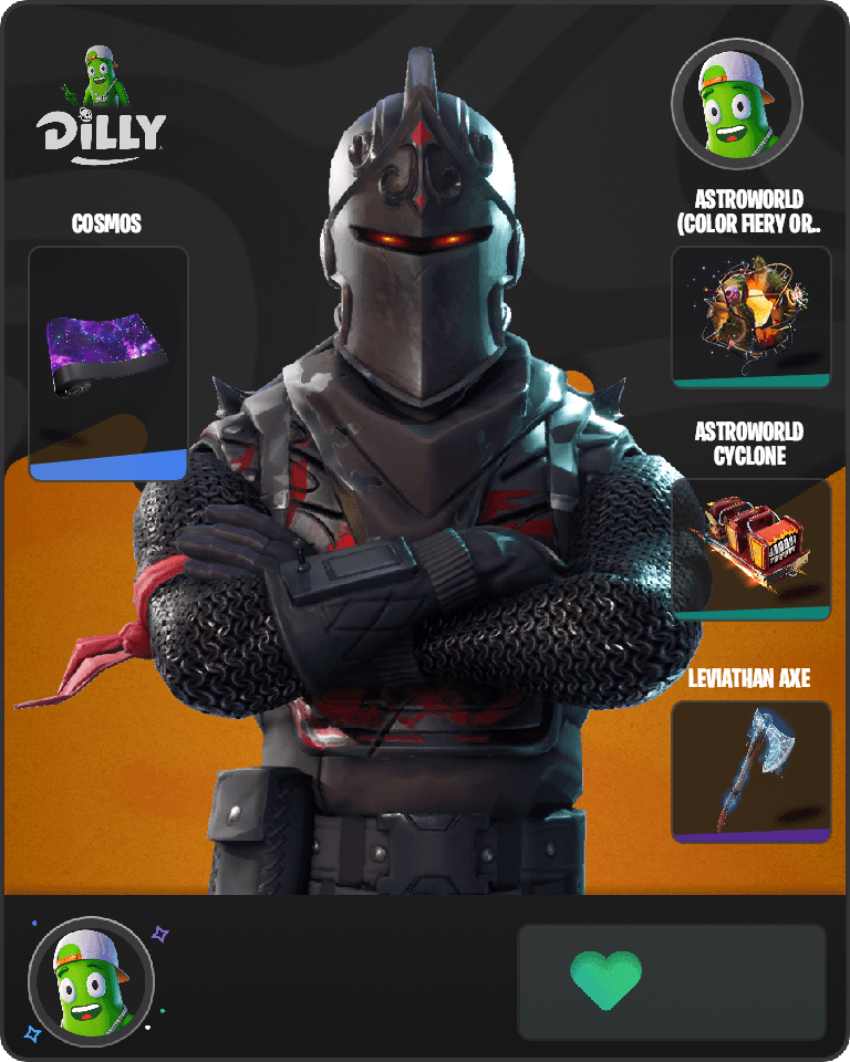 Black Knight Fortnite combo