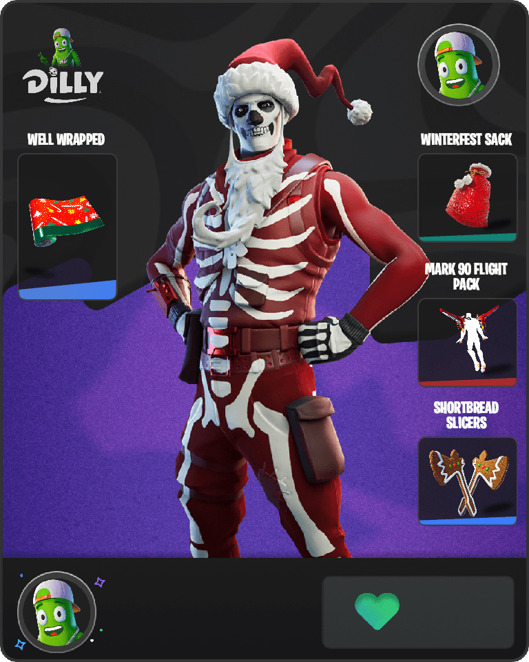 Yule Trooper Fortnite combo
