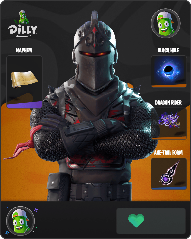 Black Knight Fortnite combo