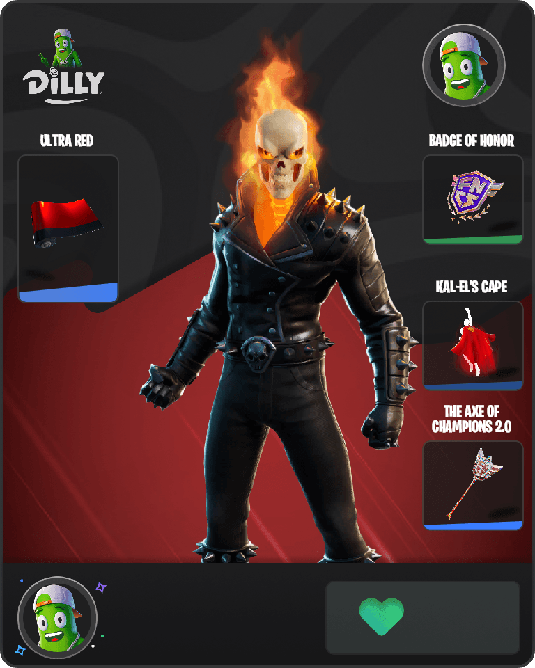 Ghost Rider Fortnite combo