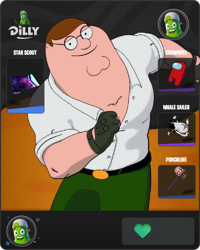 Peter Griffin Fortnite combo