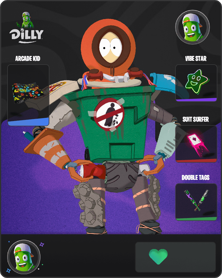 Kenny McCormick Fortnite combo