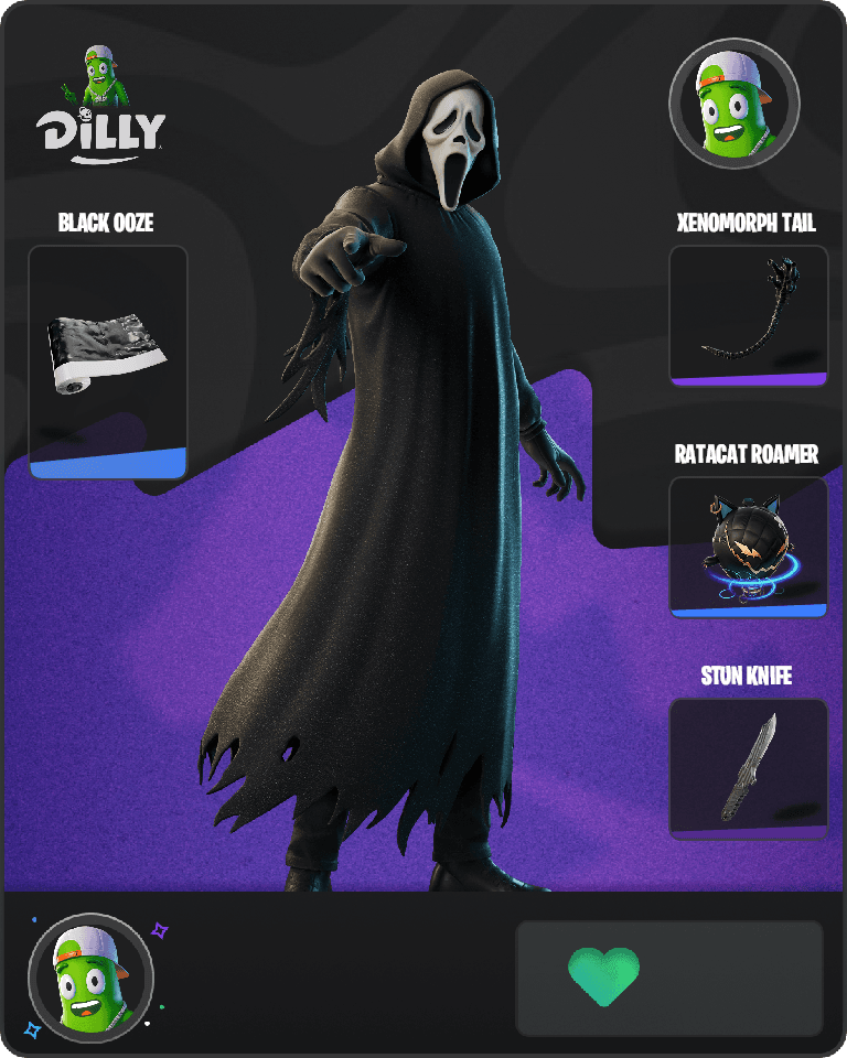 Ghostface Fortnite combo