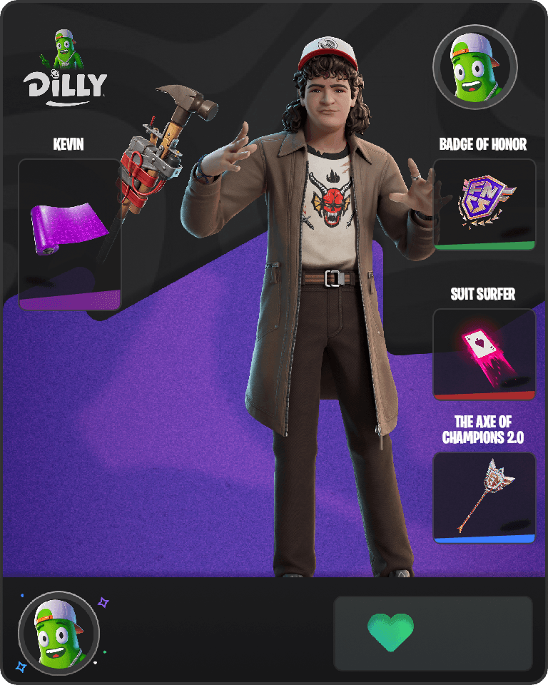 Dustin Henderson Fortnite combo