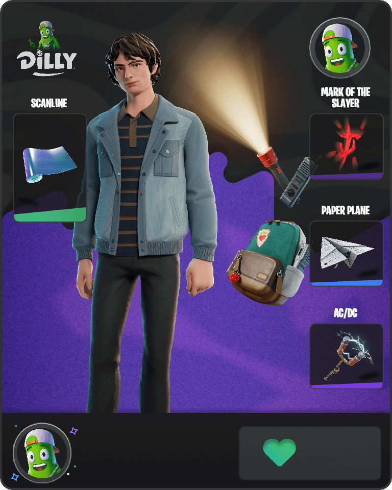 Mike Wheeler Fortnite combo
