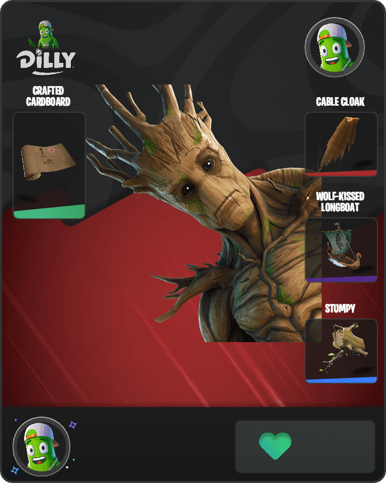 Groot Fortnite combo