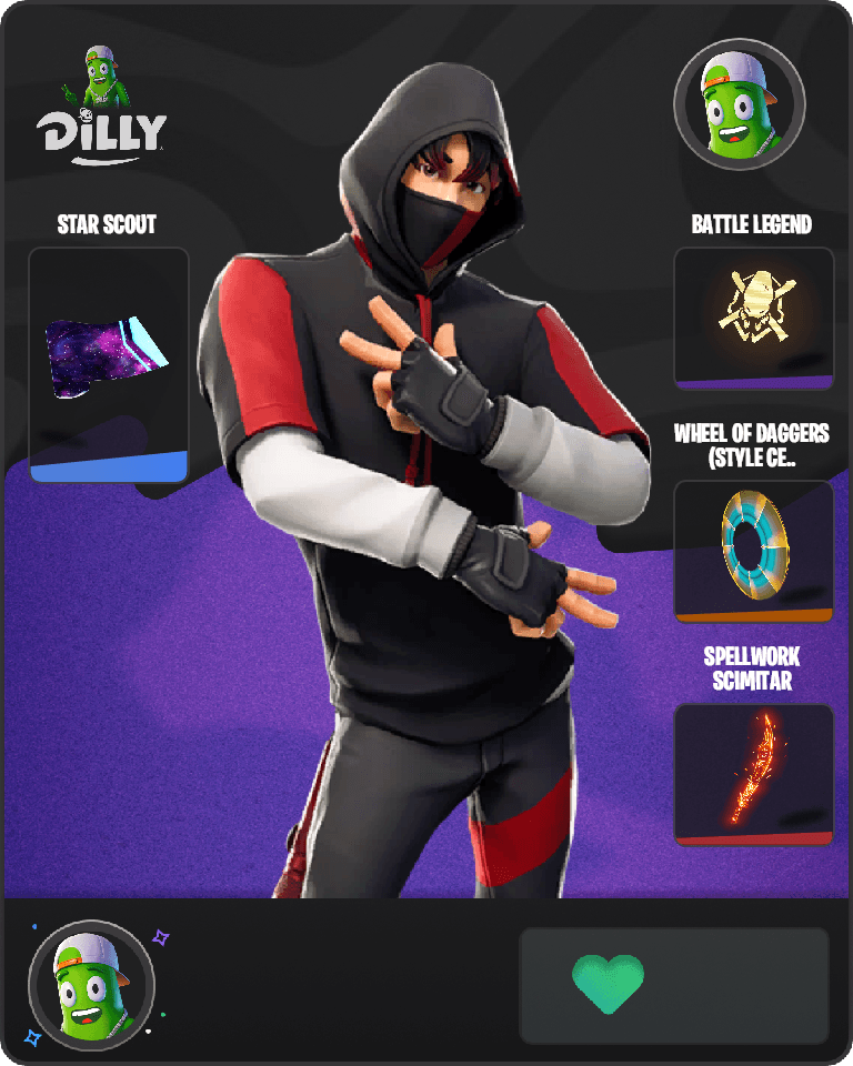 IKONIK Fortnite combo