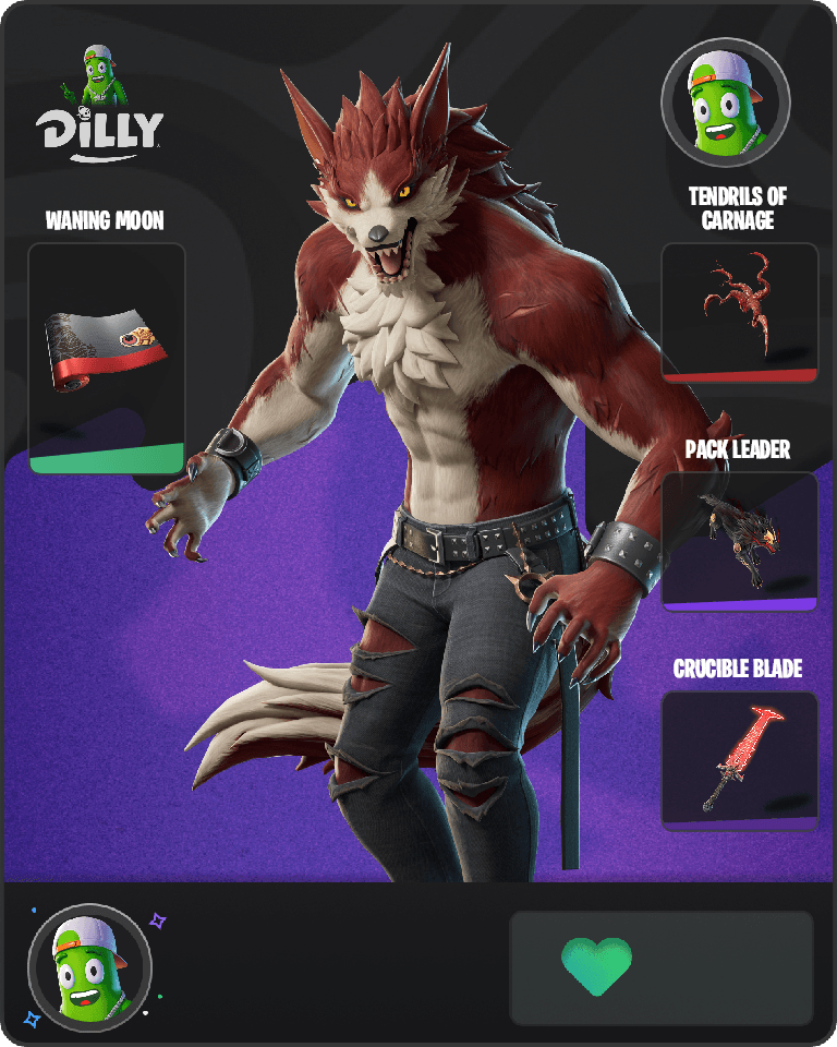 Lycan West Fortnite combo