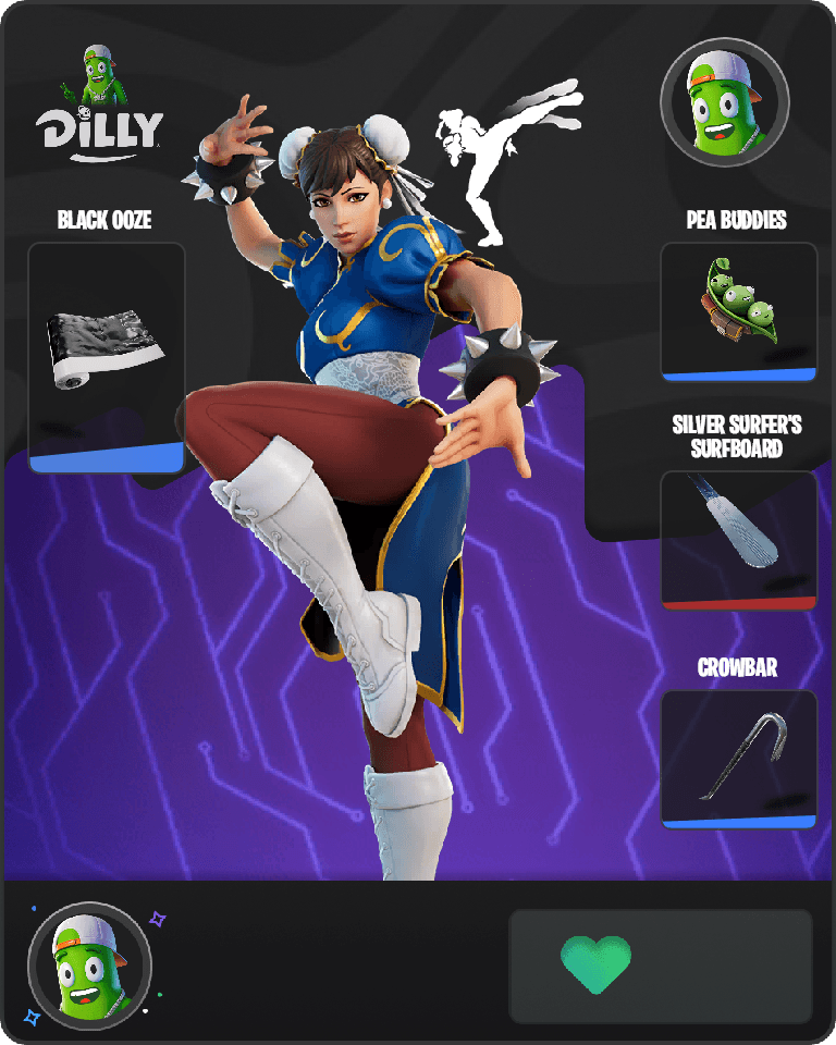 Chun-Li Fortnite combo