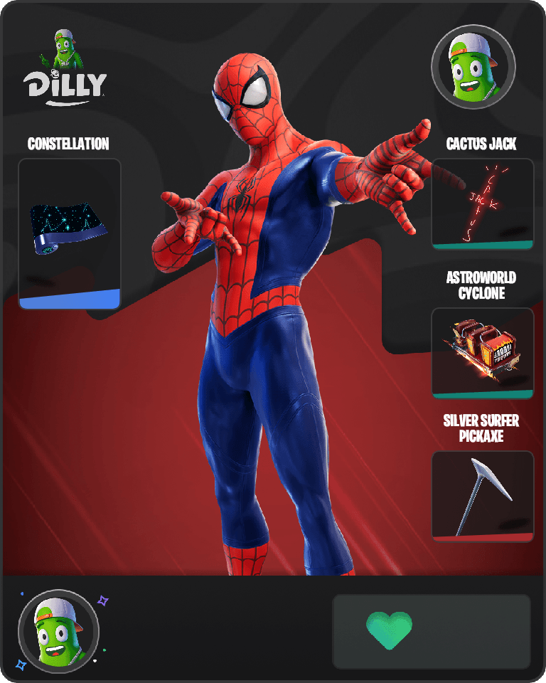 Spider-Man Fortnite combo