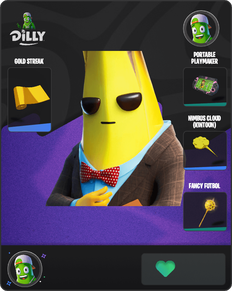 Agent Peely Fortnite combo