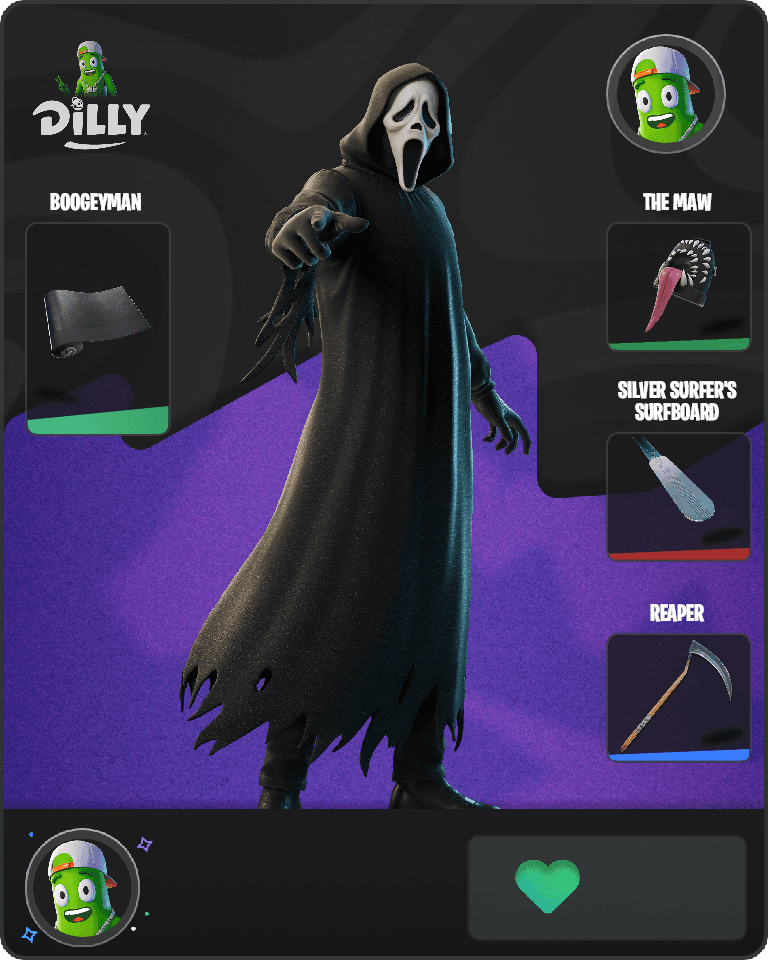 Ghostface Fortnite combo