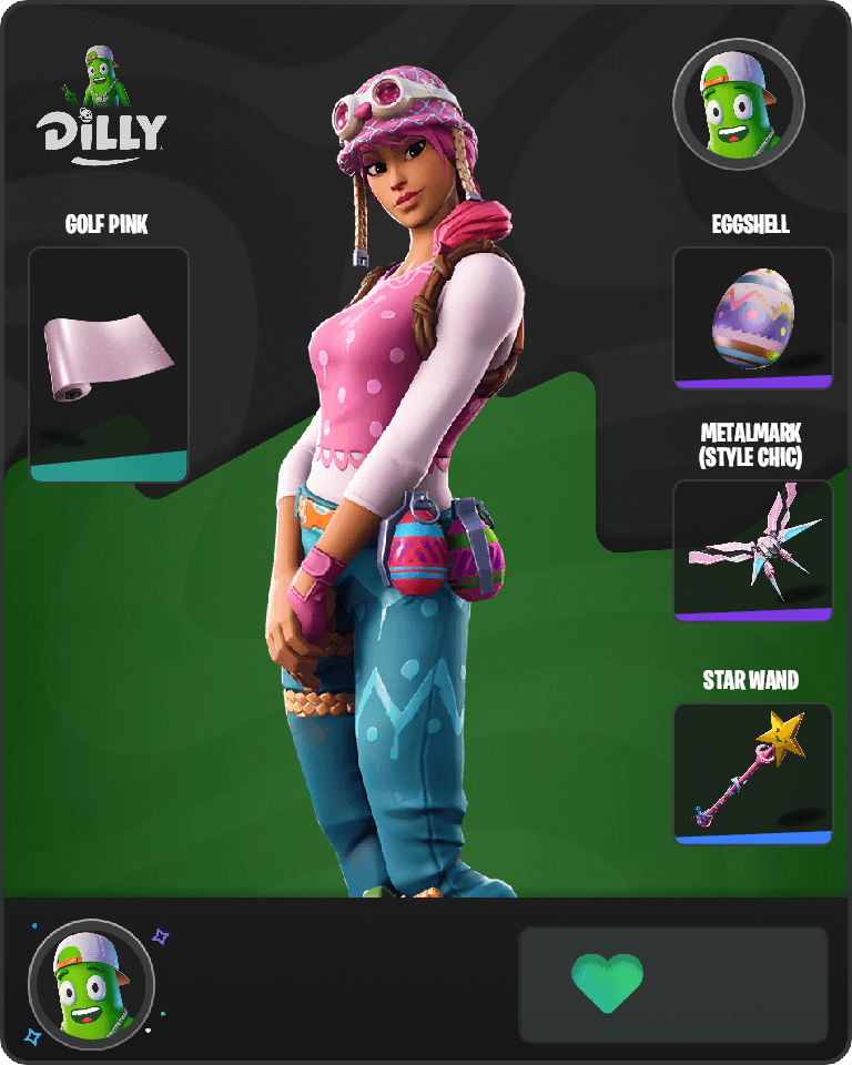 Pastel Fortnite combo