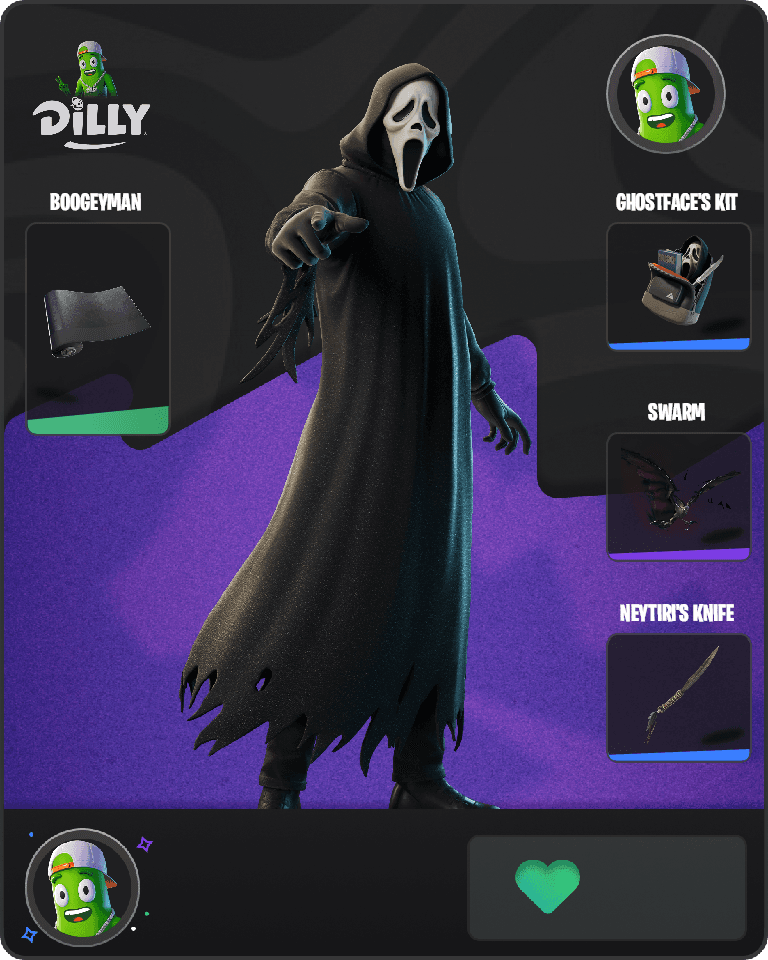 Ghostface Fortnite combo