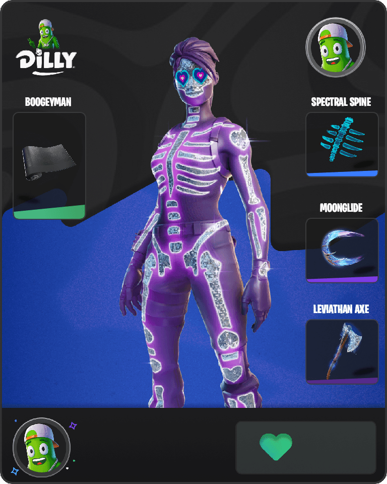 Sparkle Skull Fortnite combo