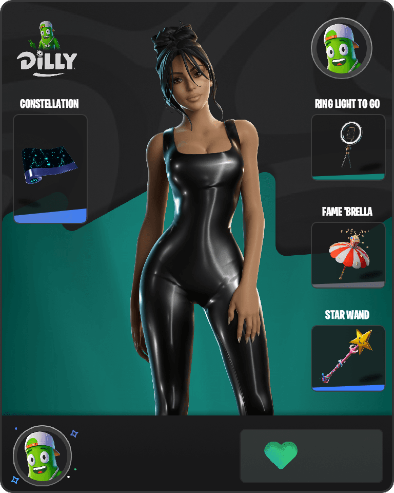 Iconic Kim Kardashian Fortnite combo