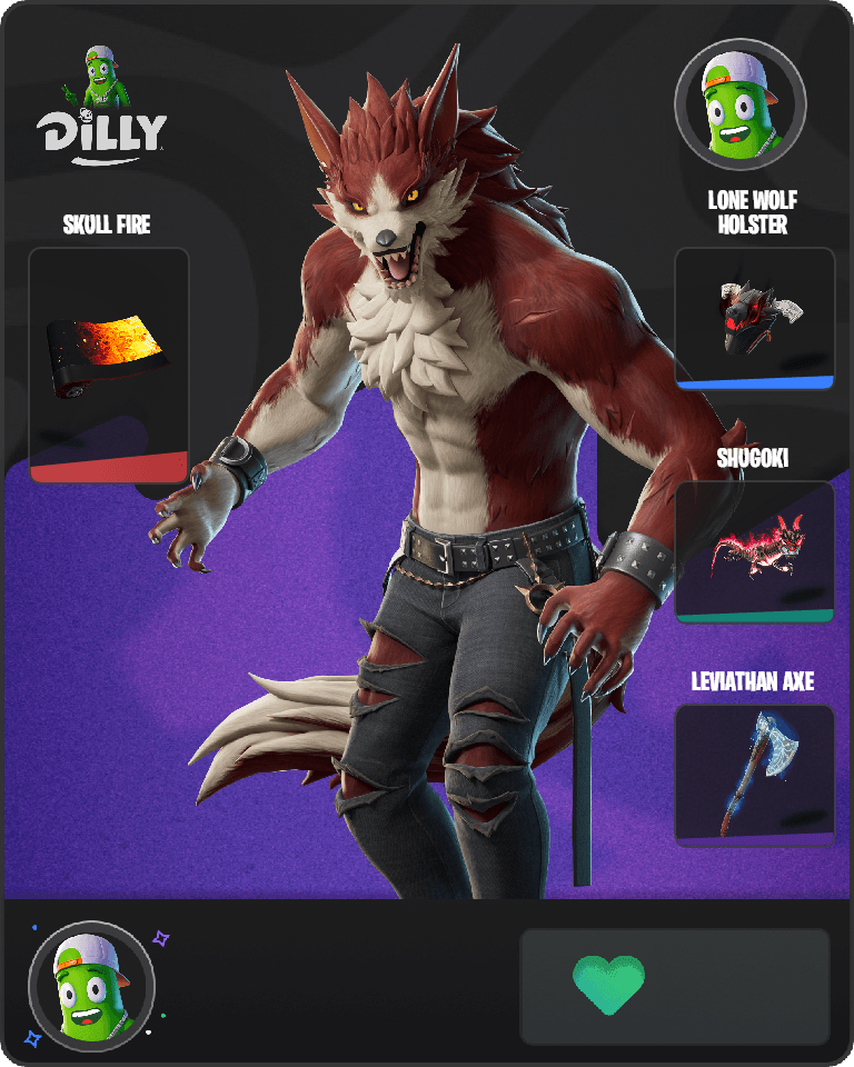 Lycan West Fortnite combo