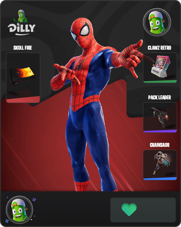Spider-Man Fortnite combo