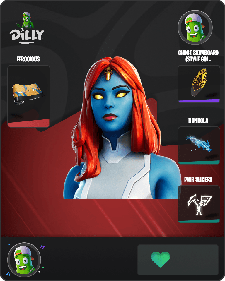 Mystique Fortnite combo