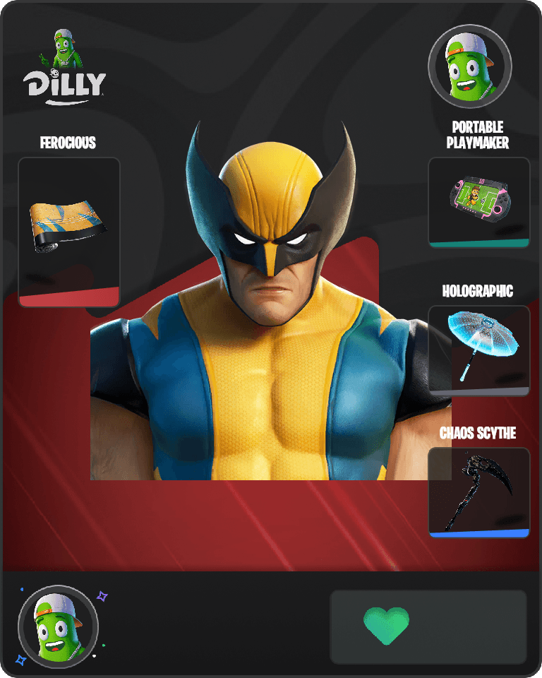Wolverine Fortnite combo