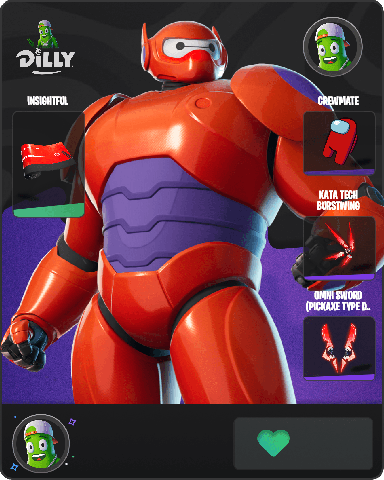 Hero Baymax Fortnite combo
