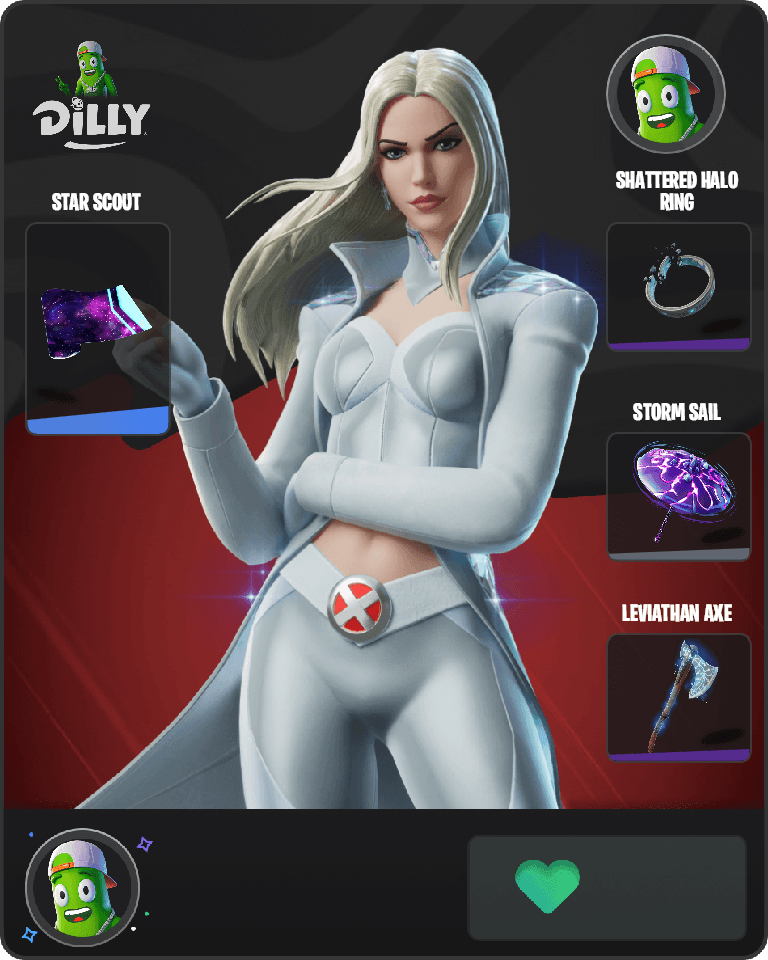 Emma Frost Fortnite combo