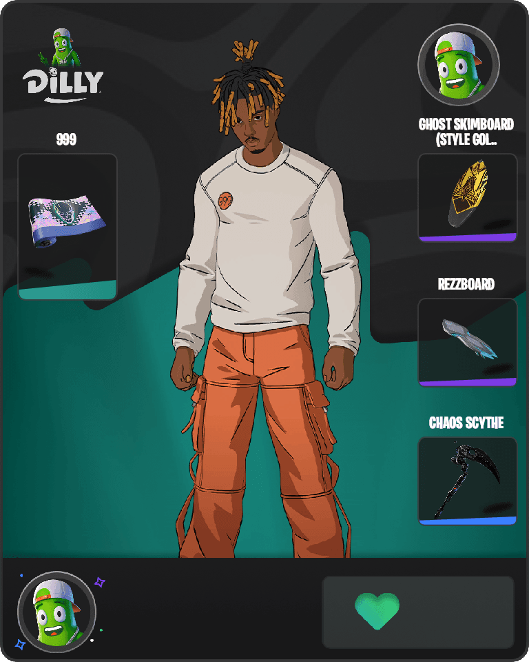 Slayer Juice WRLD Fortnite combo