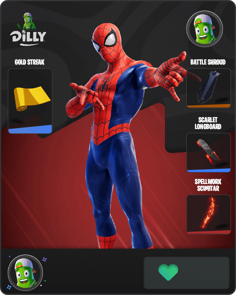 Spider-Man Fortnite combo