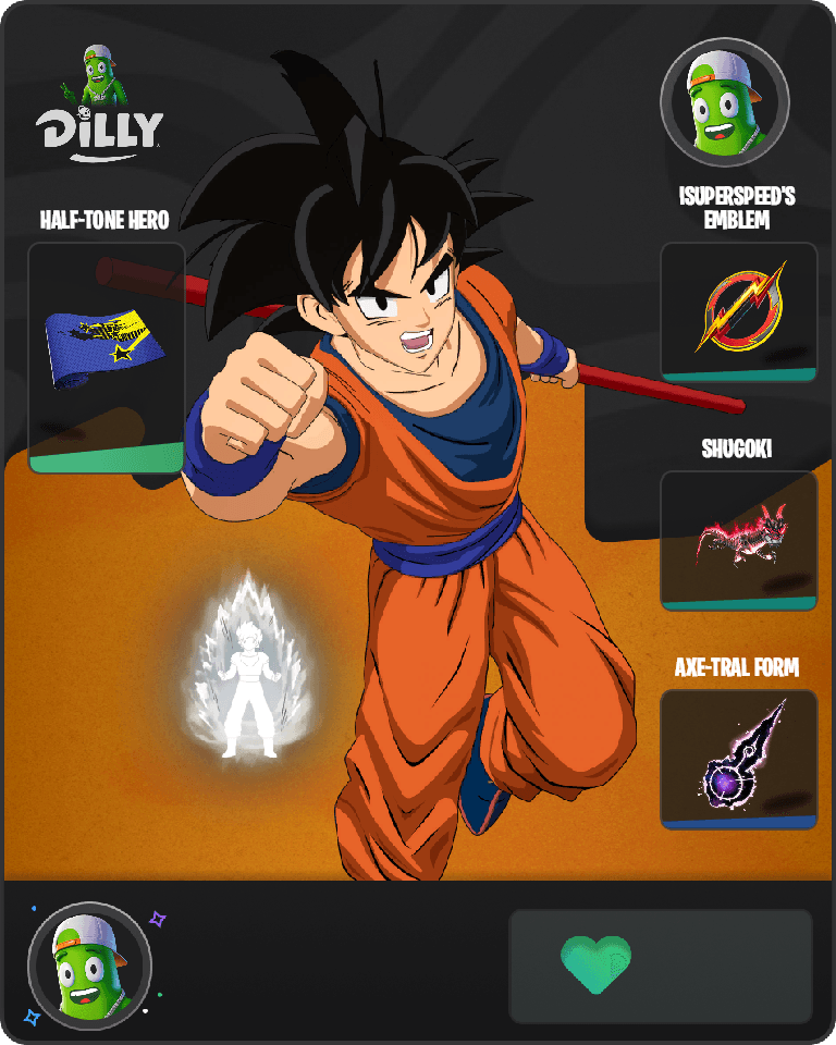 Son Goku Fortnite combo