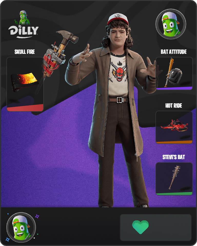 Dustin Henderson Fortnite combo