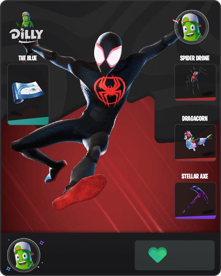 Spider-Man (Miles Morales) Fortnite combo