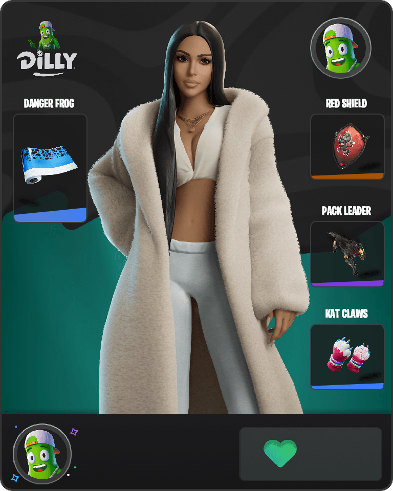 Kim Kardashian Fortnite combo