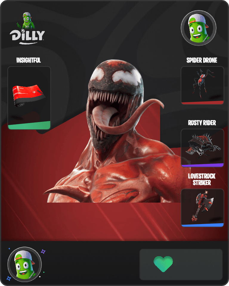 Carnage Fortnite combo