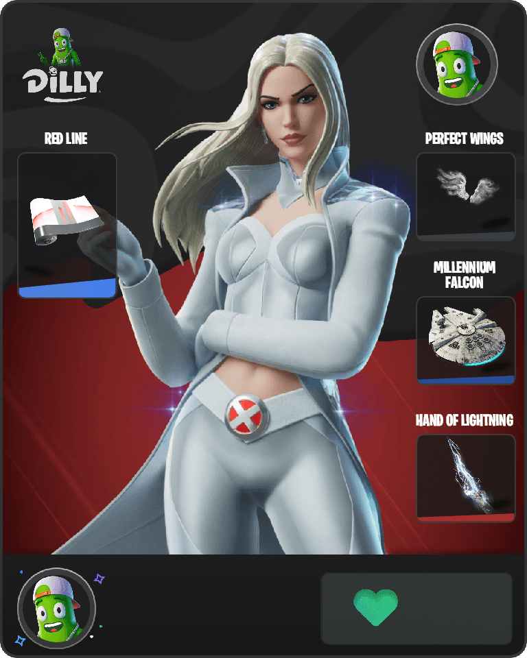 Emma Frost Fortnite combo