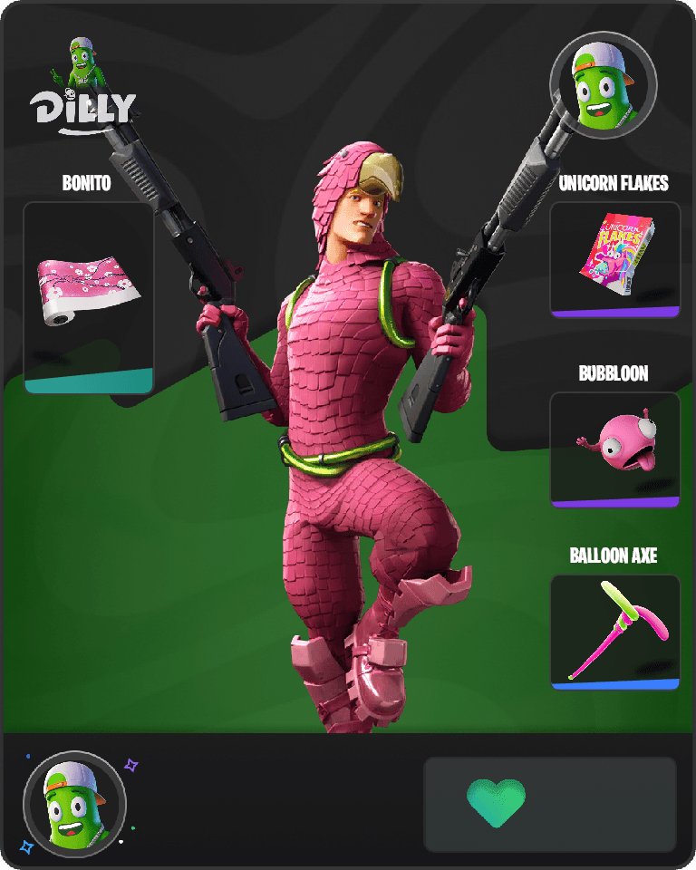 King Flamingo Fortnite combo
