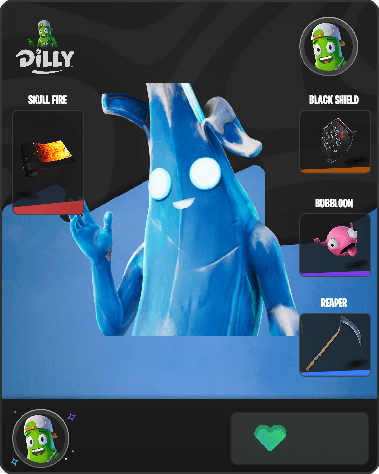 Polar Peely Fortnite combo