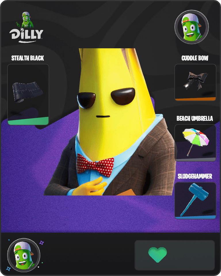 Agent Peely Fortnite combo