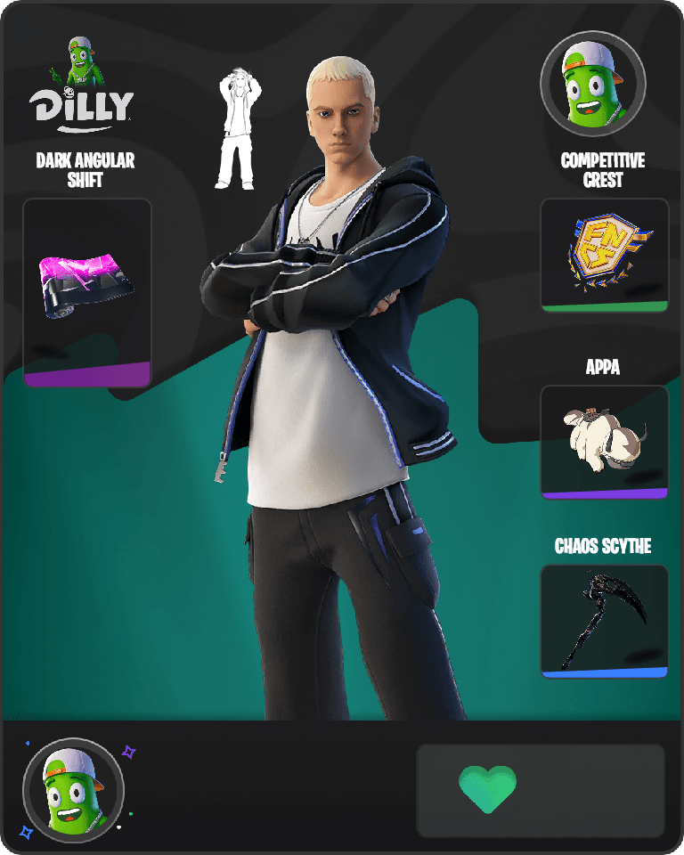 Slim Shady Fortnite combo