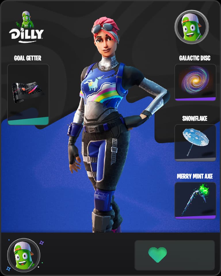 Brilliant Bomber Fortnite skin combo
