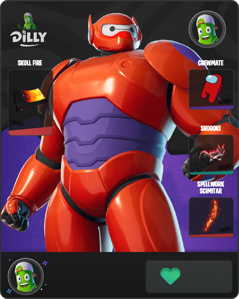 Hero Baymax Fortnite combo