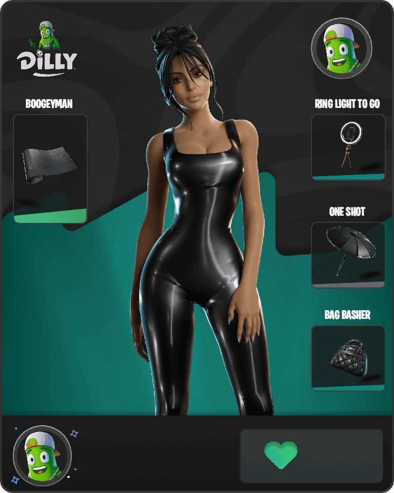 Iconic Kim Kardashian Fortnite combo